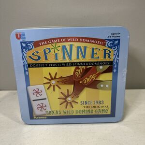 Spinner: The Game of Wild Dominoes Texas Double 9 + 11 Wild 2022, Puremco - New